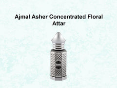Ajmal Asher Concentrated Perfume 12ml 0.4 Fl.oz. & Khofooq Attar Gift Set 18ml 0.6 Fl.oz. | For Unisex Combo Of 2