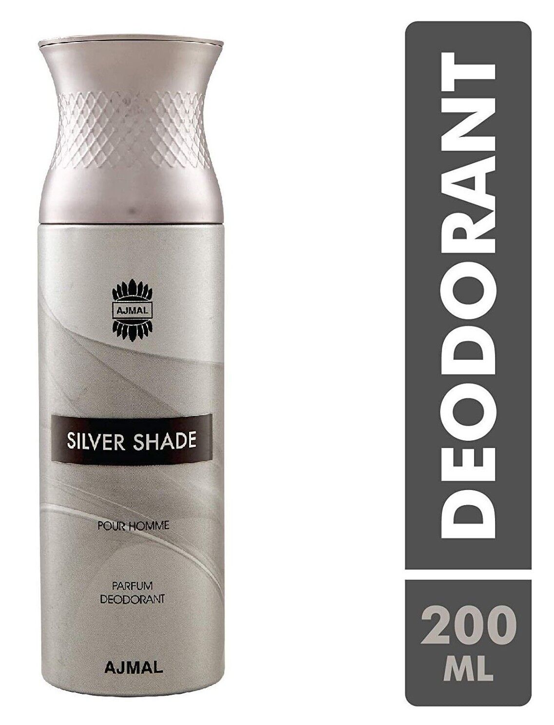 Ajmal Silver Shade & Sacred Love Deodorant Spray 200ml 6.7 Fl.oz. Each X2 & Aretha Eau De Parfum 50ml 1.6 Fl.oz. | Pack Of 3 For Unisex Ajmal Silver Shade & Sacred Love Deodorant Spray 200ml 6.7 Fl.oz. Each X2 & Aretha Eau De Parfum 50ml 1.6 Fl.oz. | Pack Of 3 For Unisex