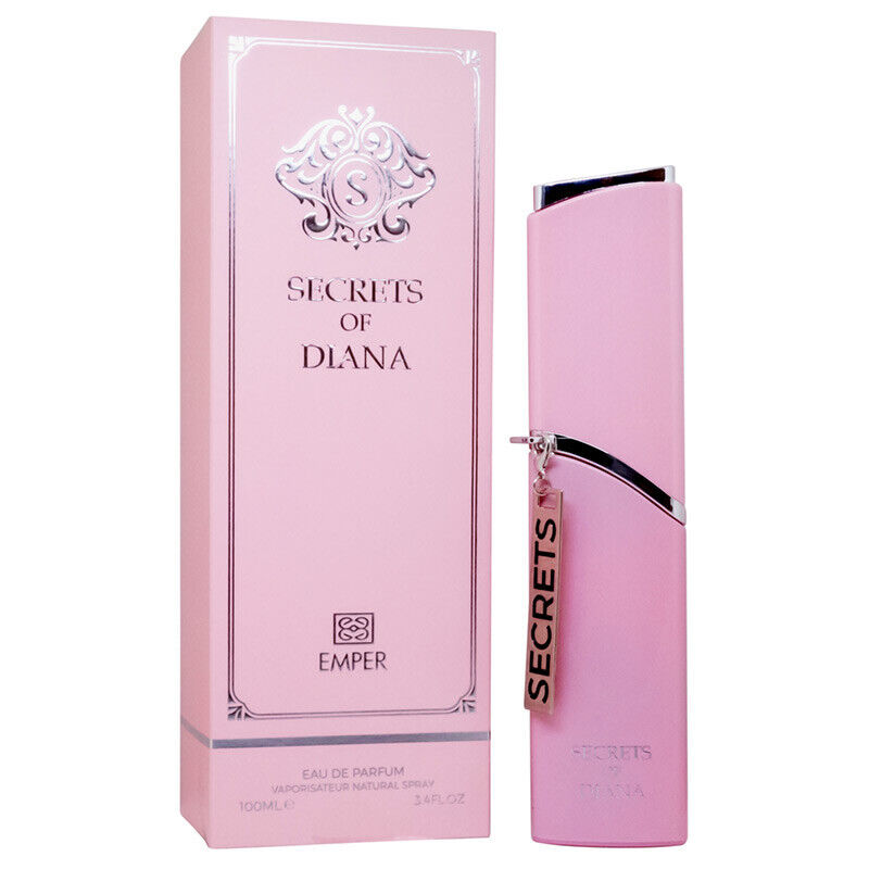 Emper Women Secrets Of Diana Eau De Parfum Natural Spray 100ml 3.4 Fl.oz. | Perfect Fragrance For Dailyuse Emper Women Secrets Of Diana Eau De Parfum Natural Spray 100ml 3.4 Fl.oz. | Perfect Fragrance For Dailyuse