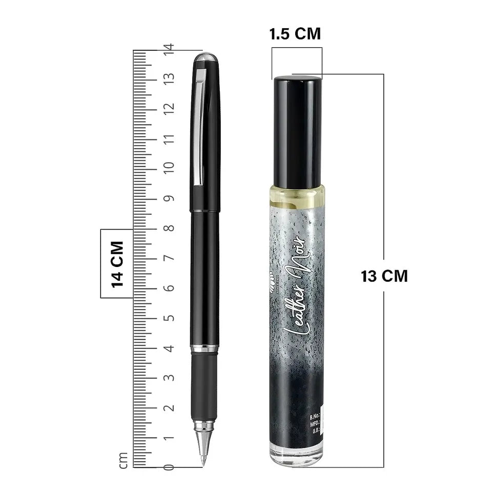 Ajmal Artisan Leather Noir Concentrated Perfume Roll-on 10ml 0.3 Fl.oz. | Gift For Men Ajmal Artisan Leather Noir Concentrated Perfume Roll-on 10ml 0.3 Fl.oz. | Gift For Men