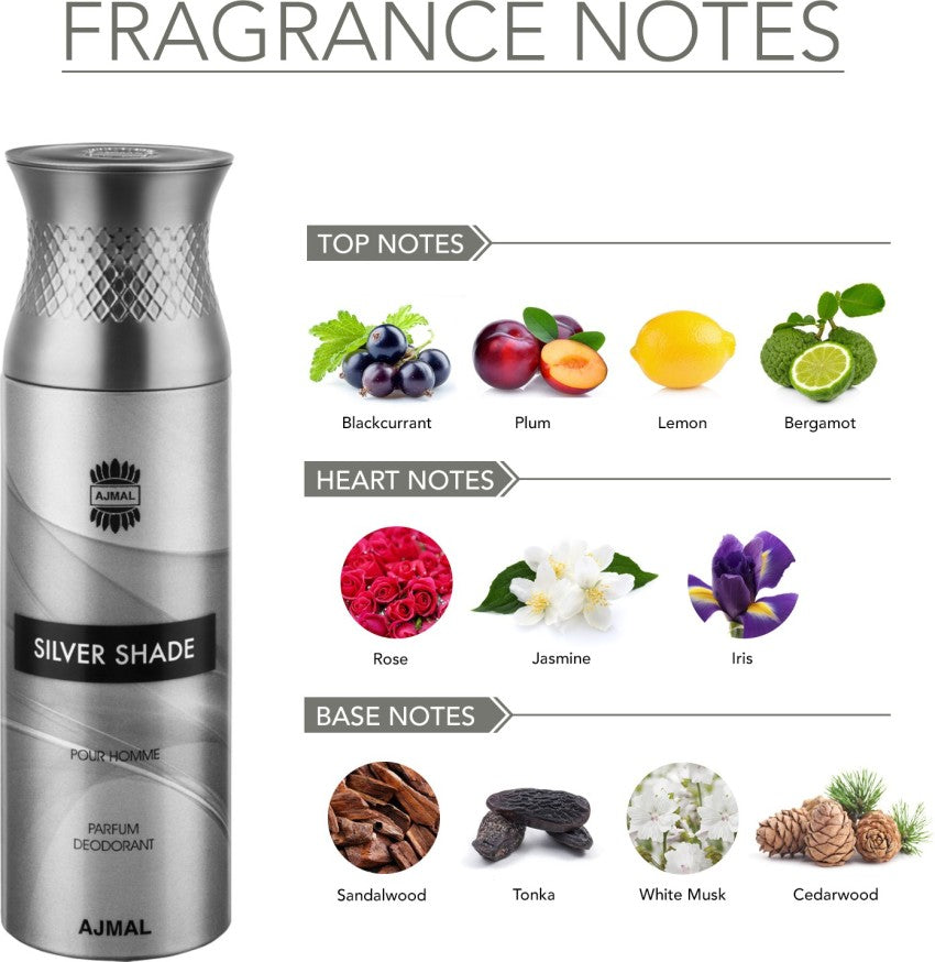 Ajmal Kuro Edp 90ml 3 Fl.oz. Aromatic Spicy Perfume + Silver Shade Homme Deodrant 200ml 6.7 Fl.oz.  + Prose Eau De Parfum 50ml 1.6 Fl.oz. For Men Ajmal Kuro Edp 90ml 3 Fl.oz. Aromatic Spicy Perfume + Silver Shade Homme Deodrant 200ml 6.7 Fl.oz.  + Prose Eau De Parfum 50ml 1.6 Fl.oz. For Men