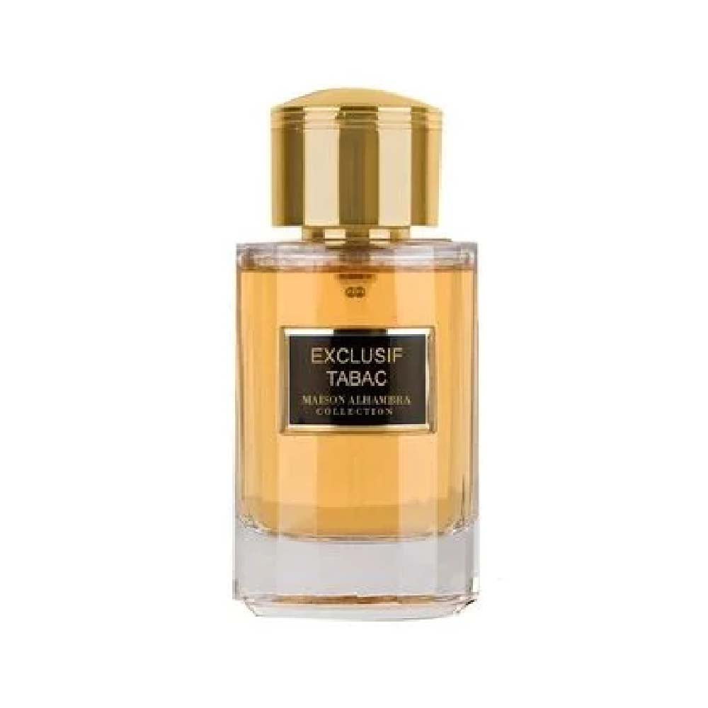EXCLUSIF TABAC BY MAISON ALHAMBRA EAU DE PARFUM FOR UNISEX 100ML 3.4 FL.OZ. EXCLUSIF TABAC BY MAISON ALHAMBRA EAU DE PARFUM FOR UNISEX 100ML 3.4 FL.OZ.