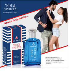 John Phillips Whatsapp & Tomm Sportz Eau De Perfumes 60ml 2 Fl.oz. Each Pack Of 2 For Men & Women
