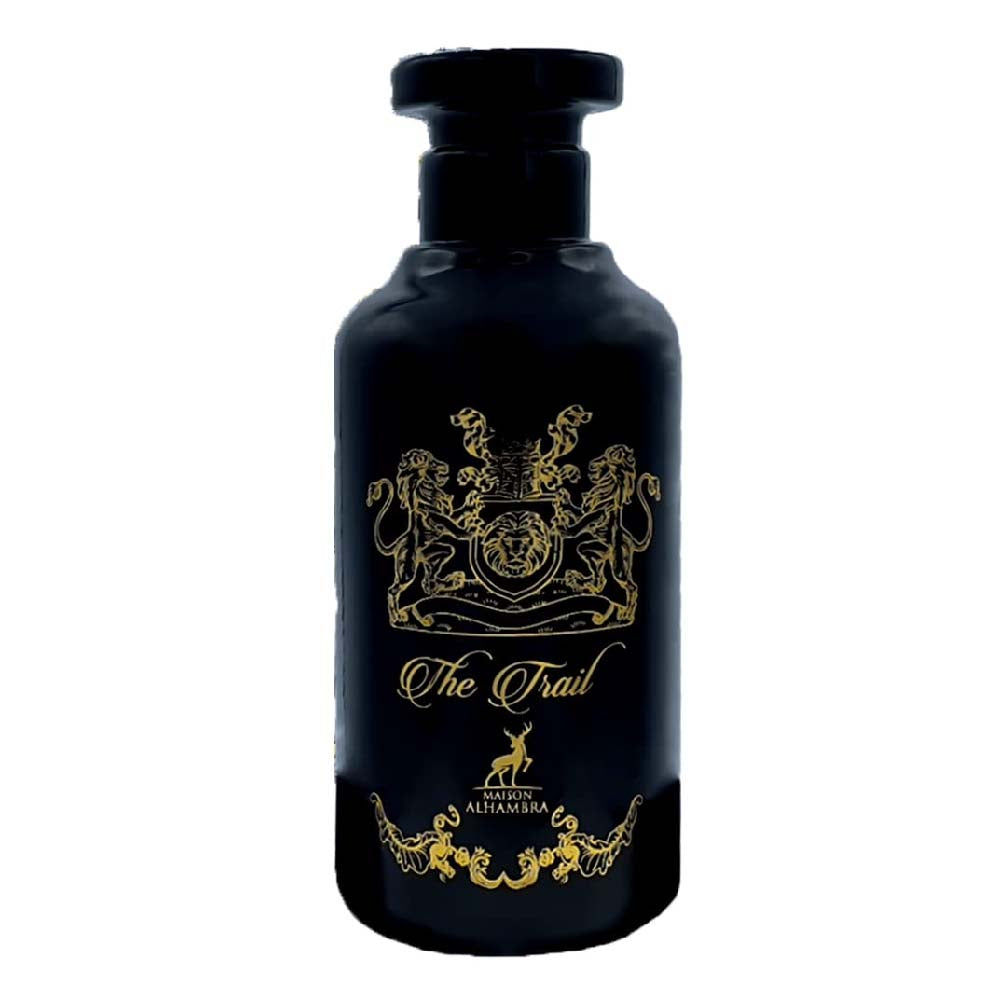 THE TRAIL BY MAISON ALHAMBRA EAU DE PARFUM 100ML 3.4 FL.OZ. UNISEX FRAGRANCE THE TRAIL BY MAISON ALHAMBRA EAU DE PARFUM 100ML 3.4 FL.OZ. UNISEX FRAGRANCE