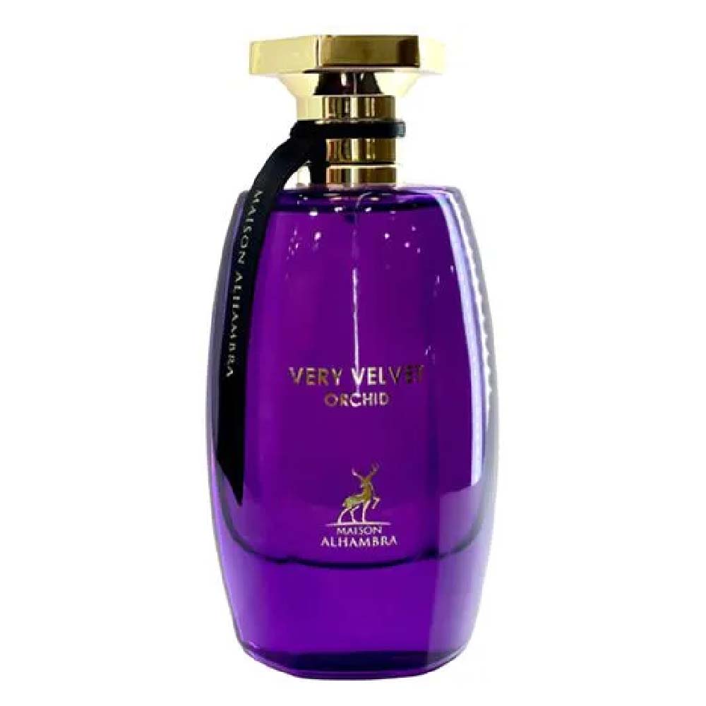 VERY VELVET ORCHID BY MAISON ALHAMBRA EAU DE PARFUM 100ML 3.4 FL.OZ. FOR WOMEN VERY VELVET ORCHID BY MAISON ALHAMBRA EAU DE PARFUM 100ML 3.4 FL.OZ. FOR WOMEN