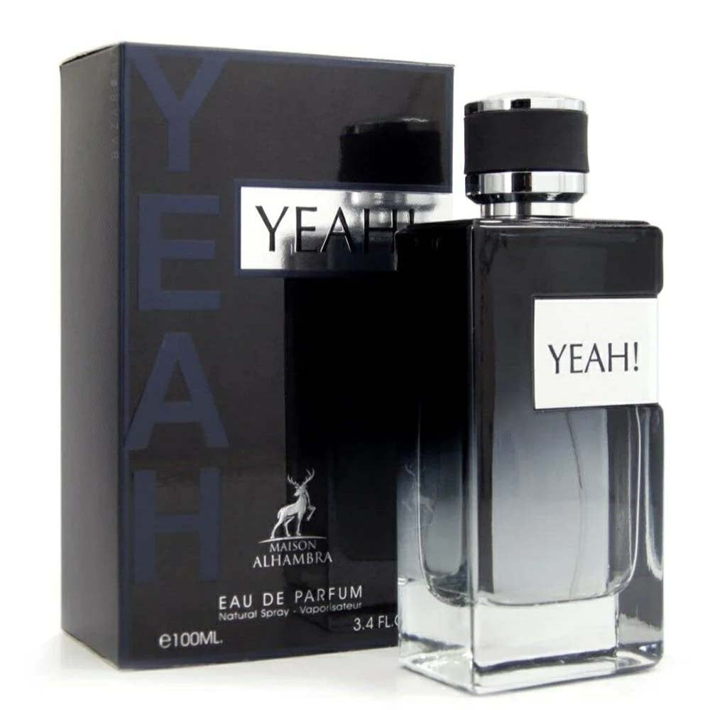 YEAH BY MAISON ALHAMBRA EAU DE PARFUM 100ML 3.4 FL.OZ. UNISEX FRAGRANCE YEAH BY MAISON ALHAMBRA EAU DE PARFUM 100ML 3.4 FL.OZ. UNISEX FRAGRANCE