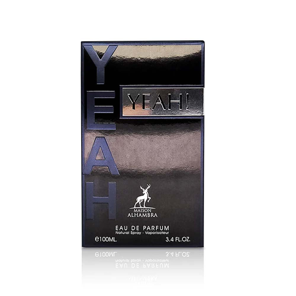 YEAH BY MAISON ALHAMBRA EAU DE PARFUM 100ML 3.4 FL.OZ. UNISEX FRAGRANCE YEAH BY MAISON ALHAMBRA EAU DE PARFUM 100ML 3.4 FL.OZ. UNISEX FRAGRANCE