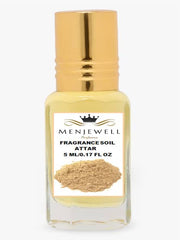 Menjewell Fragrance Soil Attar Perfume 5ml 0.17 Fl.oz. For Men & Women | Alcohol Free | Long Lasting