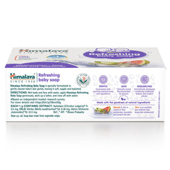Himalaya Refreshing Baby Soap, Keeps Baby's Skin Cool & Fresh | 125gm