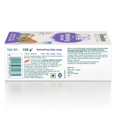 Himalaya Refreshing Baby Soap, Keeps Baby's Skin Cool & Fresh | 125gm