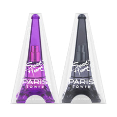 Sweet Heart Black And Purple Paris Tower Eau De Parfum 2pcs 80ml 2.7 Fl.oz.