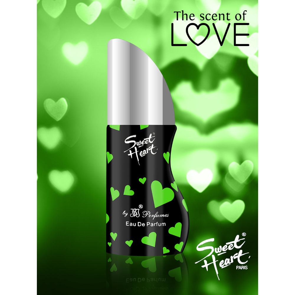 Sweet Heart Green Eau De Parfum 100ml 3.4 Fl.oz.