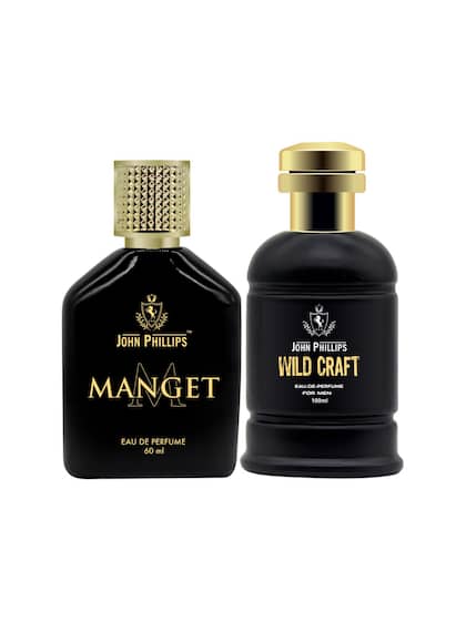 John Phillips Manget Eau De Perfume 60ml 2 Fl.oz. & Wildcraft Eau De Perfume 100ml 3.4 Fl.oz. | Combo Of 2 For Men