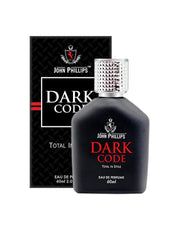 John Phillips Dark Code + Chocolate + Manget Eau De Parfum 60ml 2 Fl.oz. Each Pack Of 3 For Men & Women