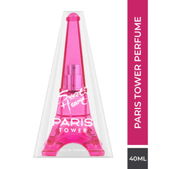 Sweet Heart Pink Paris Tower Eau De Parfum 40ml 1.3 Fl.oz.