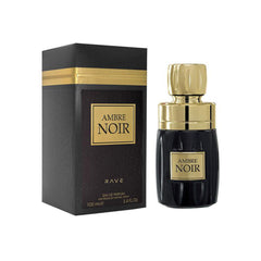 Rave Ambre Noir Eau De Parfum 100ml 3.4 Fl.oz. Women Fragrance | Long Lasting