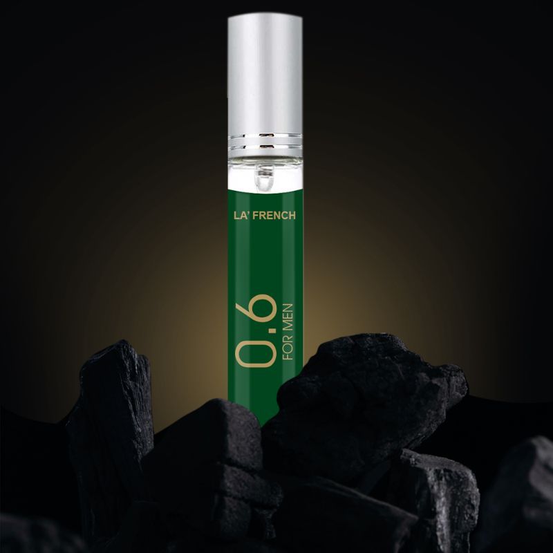La French 0.6 Eau De Parfum Spray For Men 10ml 0.3 Fl.oz.| Fresh & Long Lasting Fragrance
