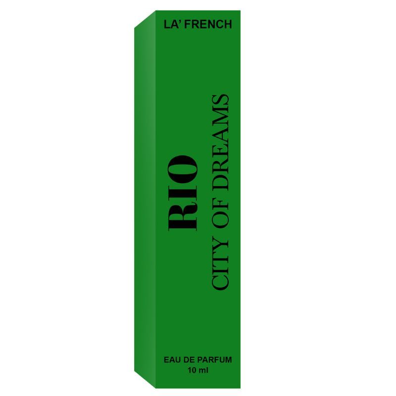 La French Rio City Of Dream Eau De Parfum 10ml 0.3 Fl.oz. | Long Lasting & Unisex Fragrance
