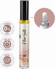 Ajmal Women Artisan Fleur Silk Long-lasting Concentrated Perfume Roll-on 10ml 0.3 Fl.oz. | Perfect Gift For Wife