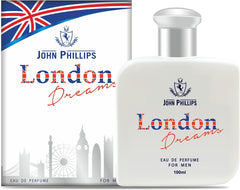 John Phillips London Dreams & Sparkle Eau De Parfum 100 Ml 3.4 Fl.oz. Long Lasting | Combo Of 2 For Unisex