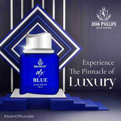 John Phillips 525 Eau De Parfum 60ml 2 Fl.oz. & Mr Blue 100ml 3.4 Fl.oz. Pack Of 2 Fragrances For Men