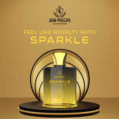 John Phillips Sparkle & Wildcraft Eau De Parfum 100ml 3.4 Fl.oz. Each Pack Of 2 | Fresh Fragrances For Men | Perfect For Gifting