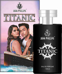 John Phillips Luxury Titanic & Passport Eau De Parfum 100ml 3.4 Fl.o.z Each Pack Of 2 For Unisex