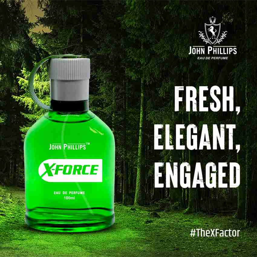 John Phillips  Wild Craft + X-force 100ml Each X2 + X-zone 60ml 2 Fl.oz. | Combo Of 3 For Unisex