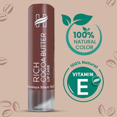 Himalaya Rich Cocoa Butter Lip Care, Repairs, Heals & Intensely Moisturizes Lips | 4.5gm