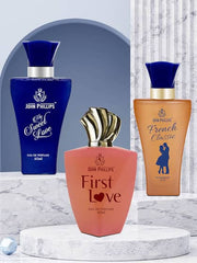 John Phillips My Sweet Love + First Love + French Classic Eau De Parfum 60ml 2 Fl.oz. Each Pack Of 3 For Unisex