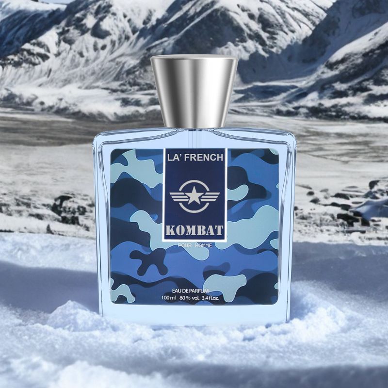 La French Kombat Pour Homme Eau De Parfum 100ml 3.4 Fl.oz. | Long Lasting Fragrance For Men