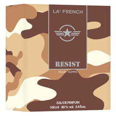 La French Resist Pour Homme Eau De Parfum 100ml 3.4 Fl.oz. | Unique & Long Lasting Fragrance For Men