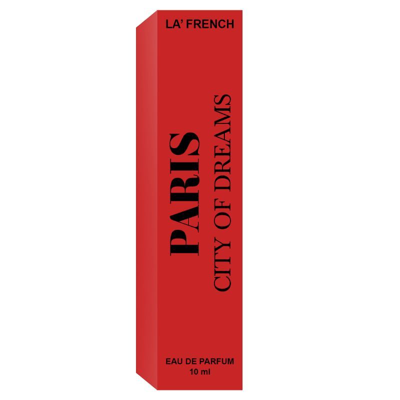 La French Paris City Of Dreams Eau De Parfum 10ml 0.3 Fl.oz. | Long Lasting Fragrance For Unisex