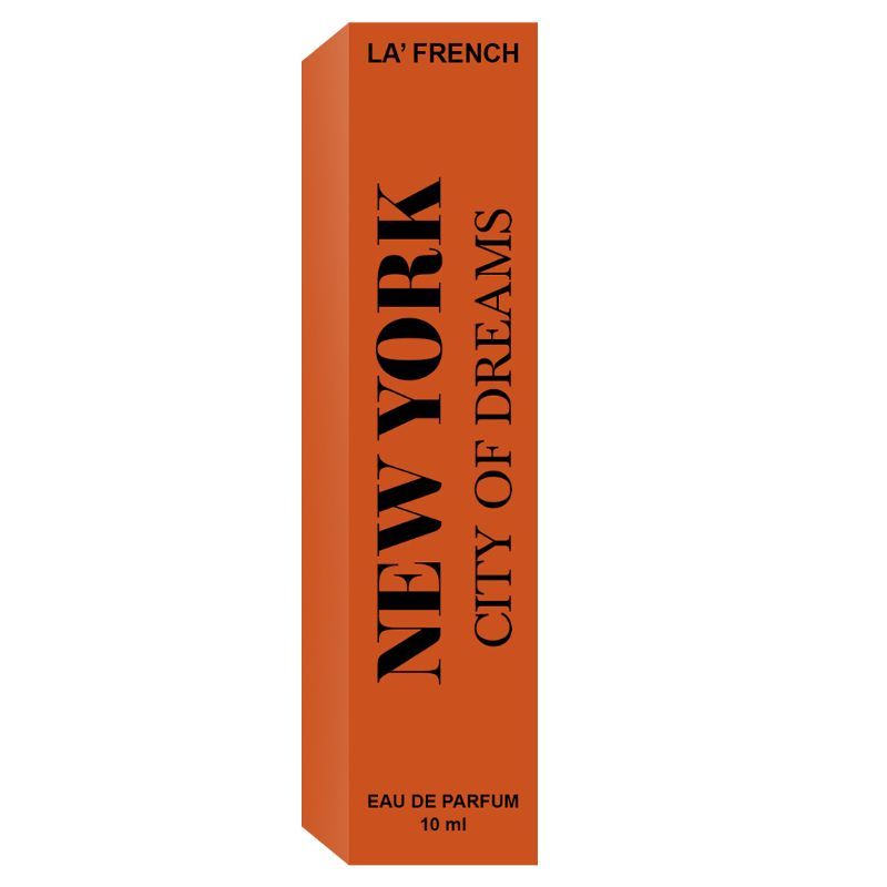 La French New York City Of Dreams Eau De Parfum 10ml 0.3 Fl.oz. | For Unisex