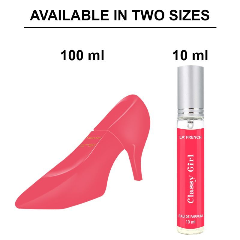 La French Classy Girl Eau De Parfum 10ml 0.3 Fl.oz.