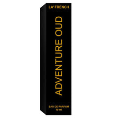 La French Adventure Oud Eau De Parfum 10ml 0.3 Fl.oz. | Long Lasting Fragrance For Unisex