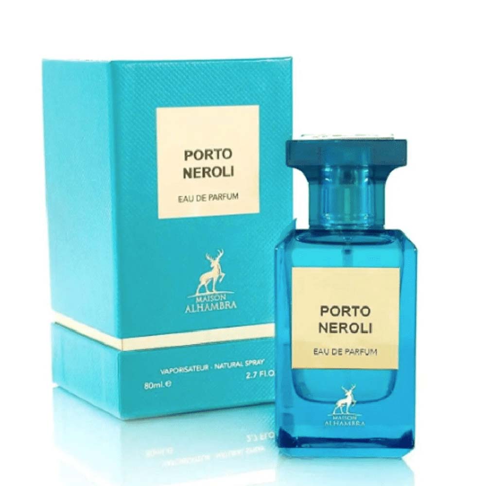 PORTO NEROLI BY MAISON ALHAMBRA EAU DE PARFUM 80ML 2.7 FL.OZ. UNISEX FRAGRANCE