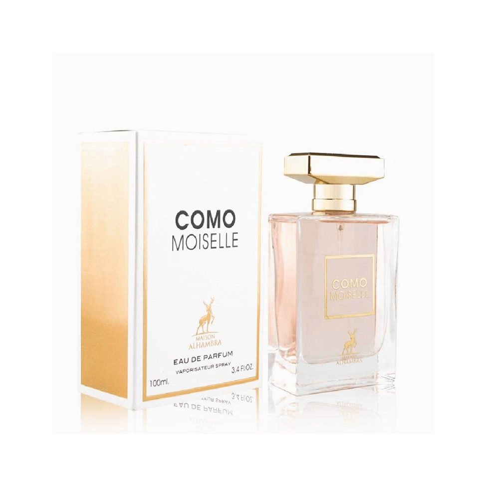 COMO MOISELLE BY MAISON ALHAMBRA EAU DE PARFUM 100ML 3.4 FL.OZ. UNISEX FRAGRANCE