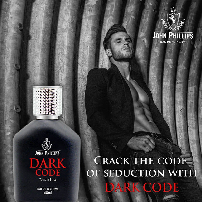 John Phillips Dark Mode + French Classic + Tomm Sportz Eau De Perfume 60ml 2 Fl.oz. Each Pack Of 3 | For Unisex | Perfect For Gifting