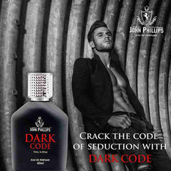 John Phillips Black Cherry 100ml 3.4 Fl.oz. & Dark Code 60ml 2 Fl.oz. Eau De Perfumes | Combo Of 2 For Men