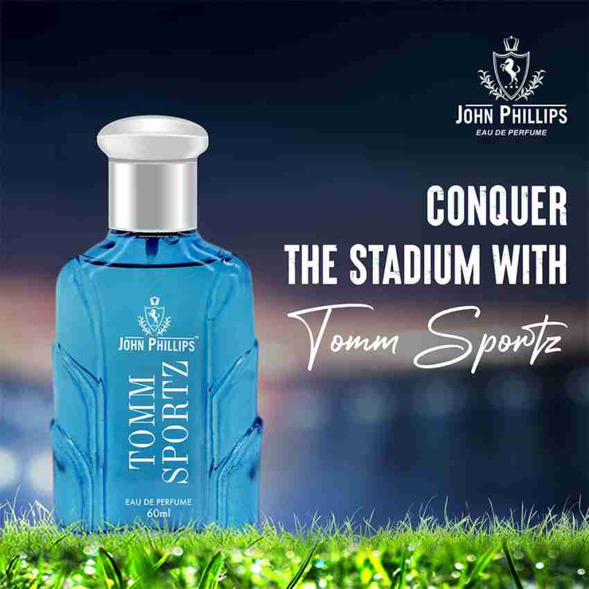 John Phillips Luxury Tomm Sportz 60ml 2 Fl.oz. & Frozen Eau De Parfum 100ml 3.4 Fl.oz. | Pack Of 2 Fragrances For Men