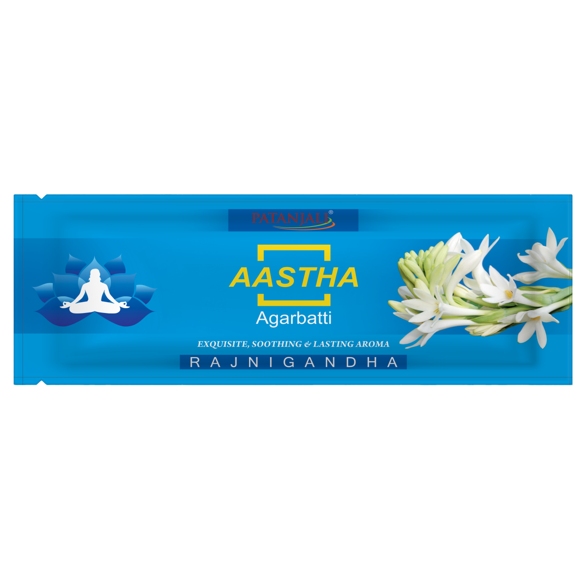 Patanjali Aastha Agarbatti Rajnigandha, With Exquisite, Soothing & Long Lasting Aroma | 25gm
