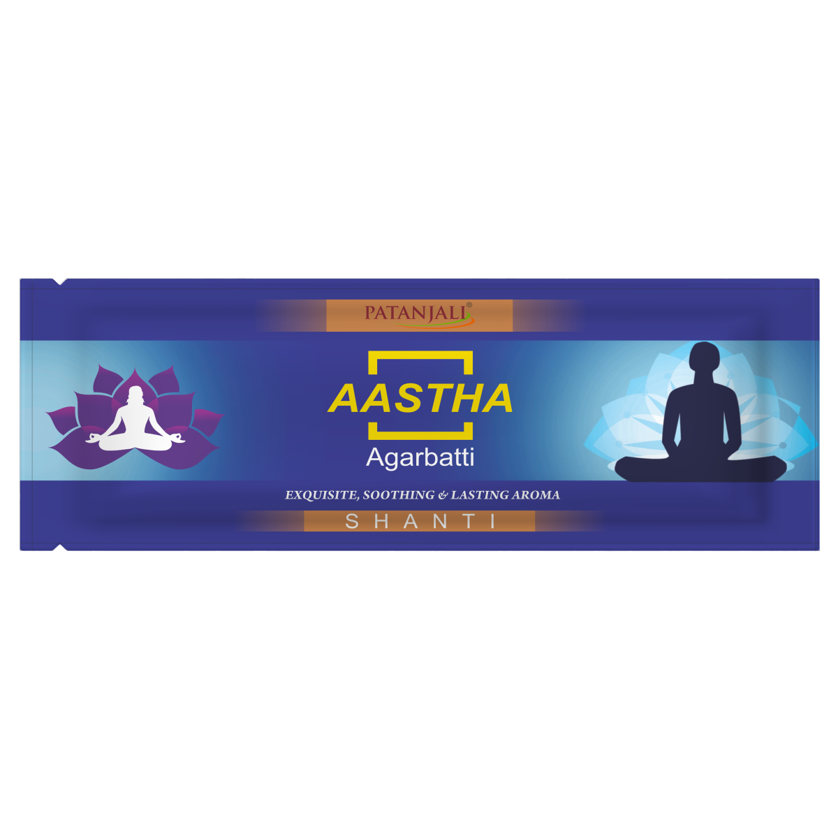 Patanjali Aastha Agarbatti Shanti, With Exquisite, Soothing & Long Lasting Aroma | 25gm