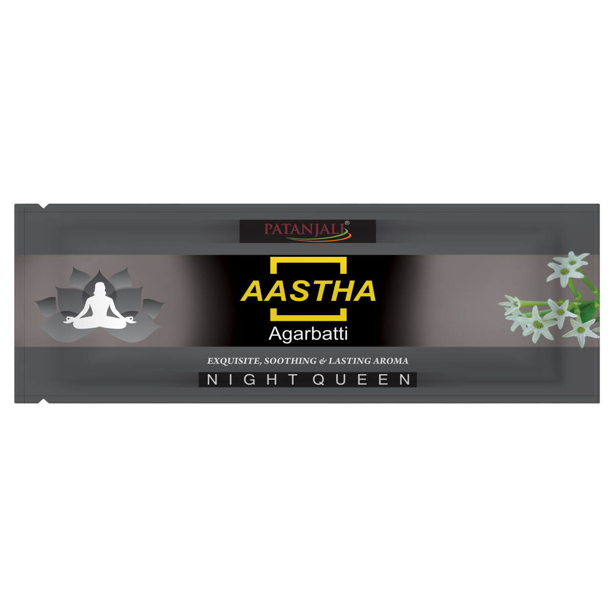 Patanjali Aastha Agarbatti Rat Ki Rani, With Exquisite, Soothing, Lasting Aroma | 25gm