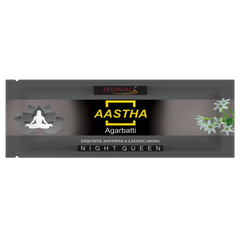 Patanjali Aastha Agarbatti Rat Ki Rani, With Exquisite, Soothing, Lasting Aroma | 25gm