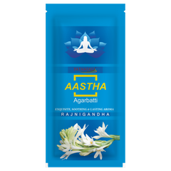 Patanjali Aastha Agarbatti Rajnigandha, With Exquisite, Soothing & Long Lasting Aroma | 150gm