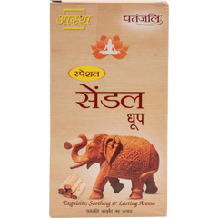 Patanjali Aastha Special Sandal Dhoop,10 N, With Exquisite, Soothing & Long Lasting Aroma | 40gm