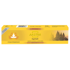 Patanjali Aastha Agarbatti Bhakti, With Exquisite, Soothing & Long Lasting Aroma | 125gm
