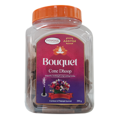 Patanjali Aastha Bouquet Cone Dhoop, With Exquisite, Soothing & Long Lasting Aroma | 200gm