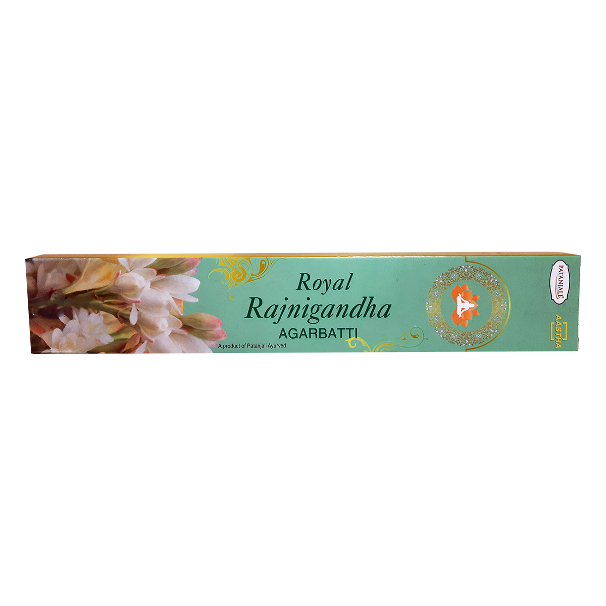 Patanjali Aastha Royal Rajnigandha Agarbatti, With Soothing & Long Lasting | 16gm